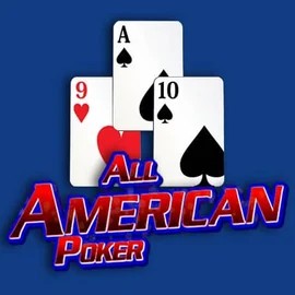 Try All American Poker slot by RTG (Reel Time Gaming) on wilds-robin.co.nl – logo image