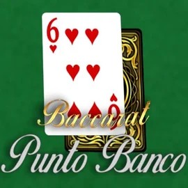 Baccarat - Punto Banco online game logo by Red Tiger Gaming on wilds-robin.co.nl