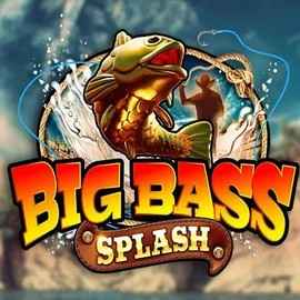 Big Bass Splash slot logo by Pragmatic Play at Wild Robin Casino