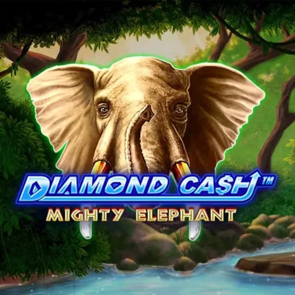 Diamond Cash Mighty Elephant logo by Greentube at Wild Robin Casino