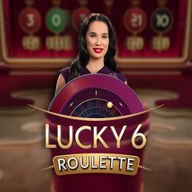 Lucky 6 Roulette logo – Live Casino by Pragmatic Play at Wild Robin Casino