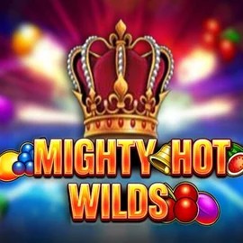 Mighty Hot Wilds online game logo by Inspired Gaming on wilds-robin.co.nl
