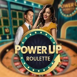 PowerUP Roulette slot icon by Pragmatic Play, available at Wild Robin Casino