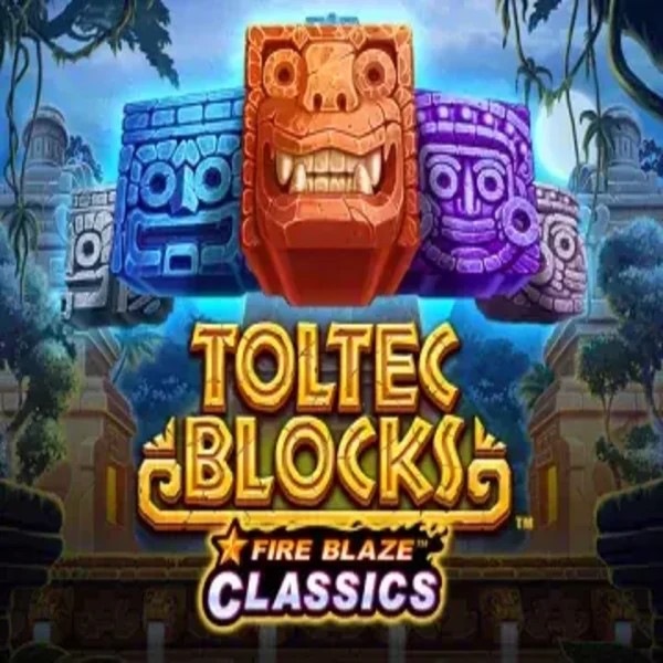 Play the Fire Blaze: Toltec Blocks slot by Rarestone Gaming on Wild Robin Casino